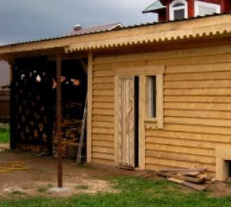 Practical do-it-yourself shed: from idea to implementation Shed from slab