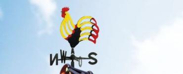 Do-it-yourself weather vane for the roof of a house: a review of several homemade options